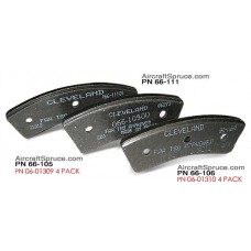 Cleveland Standard Brake Linings - 66-106 (4 Pack) Cleveland Standard Brake Linings - 66-106 (4 Pack)